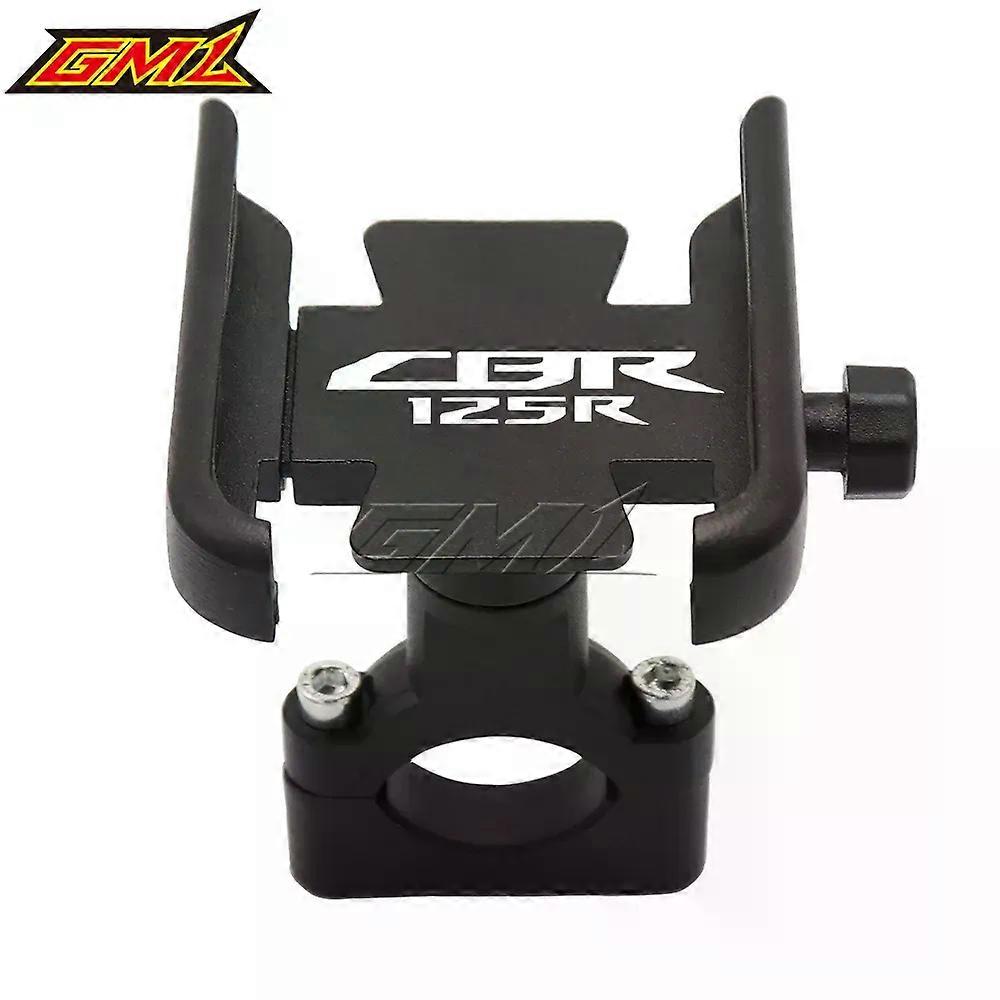 For HONDA CBR125R CBR 125R Universal Motorcycle Rearview Mirror handlebar Mobile Phone Holder GPS Stand Bracket Navigation
