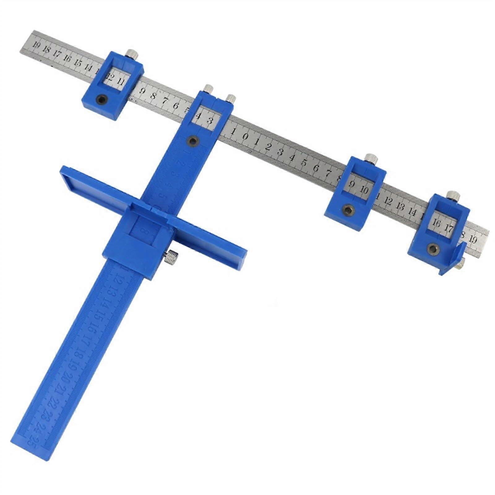 Woodworking Tools Drill Guide Sleeve Cabinet Hardware Jig Drawer Handle for Wood Drilling Anchors Hole Saws Punch Drill Tool