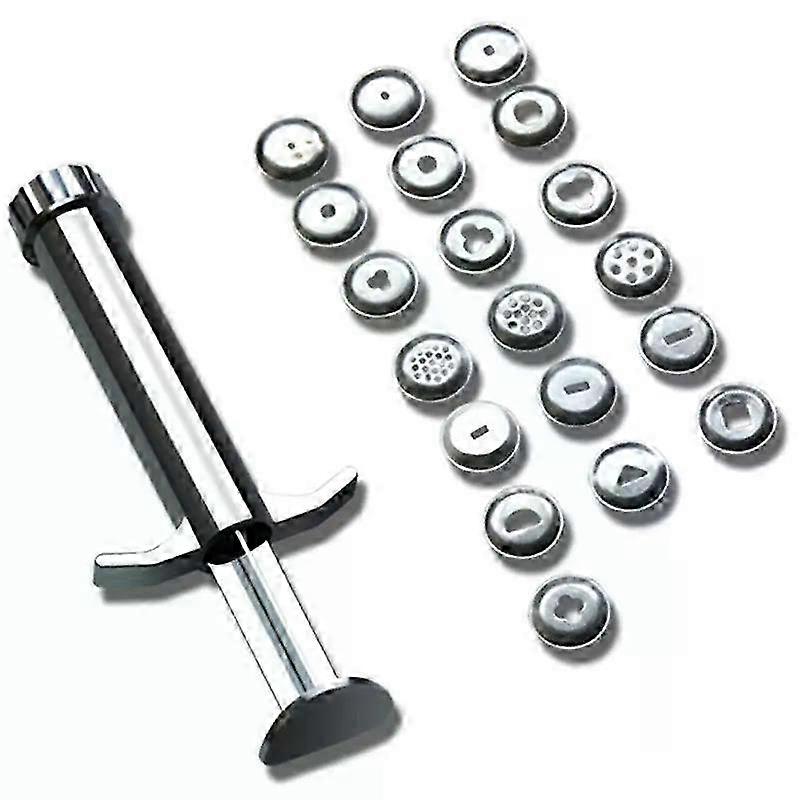 20pcs/set Clay Extruders Clay Sugar Paste Extruder Sculpture Machine Polymer Gun Tool hwy