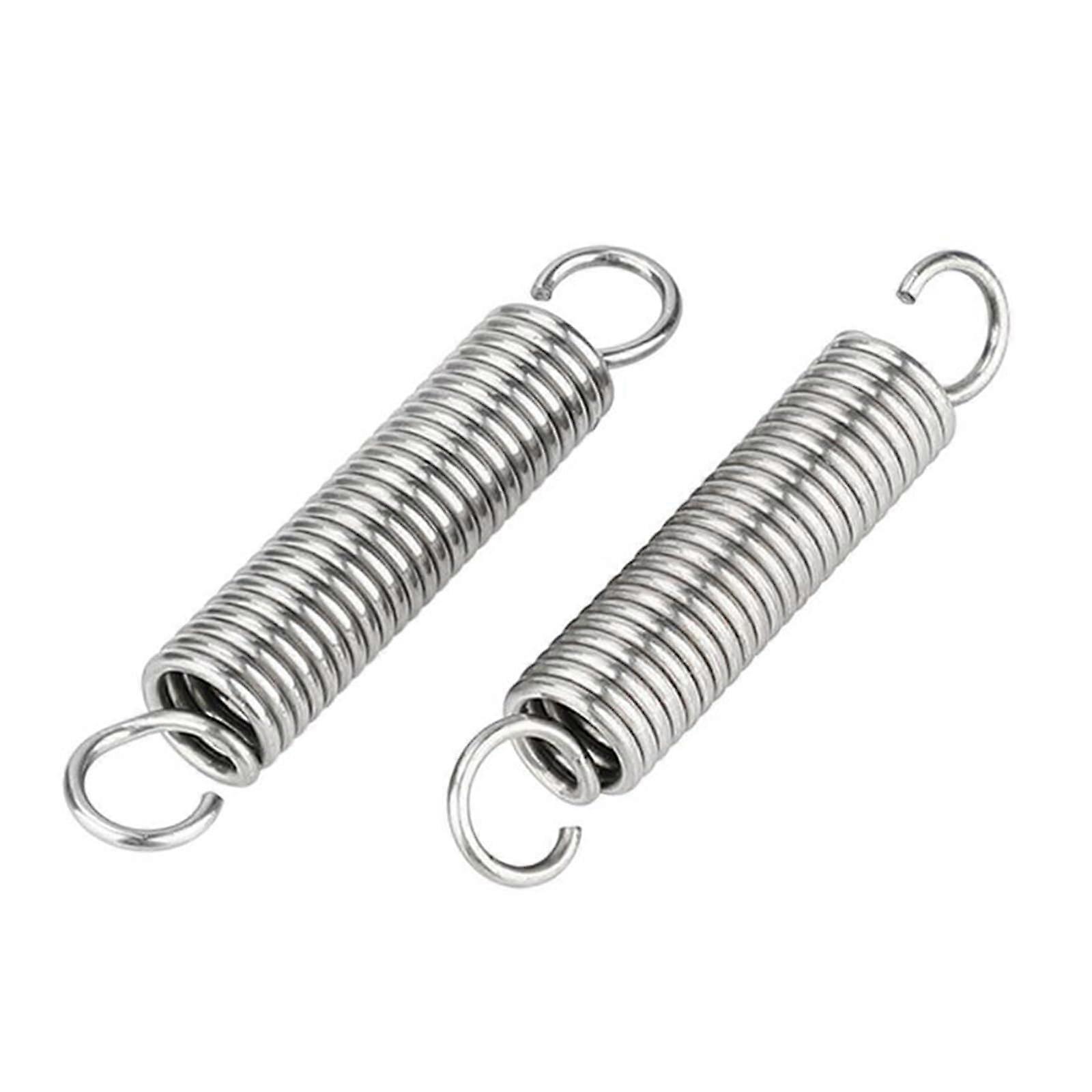 Zugfeder 2.5mm x 25mm x 160mm Edelstahl, Open Double Hook Tension Spring, 1 Piece Adjustable Spring Component