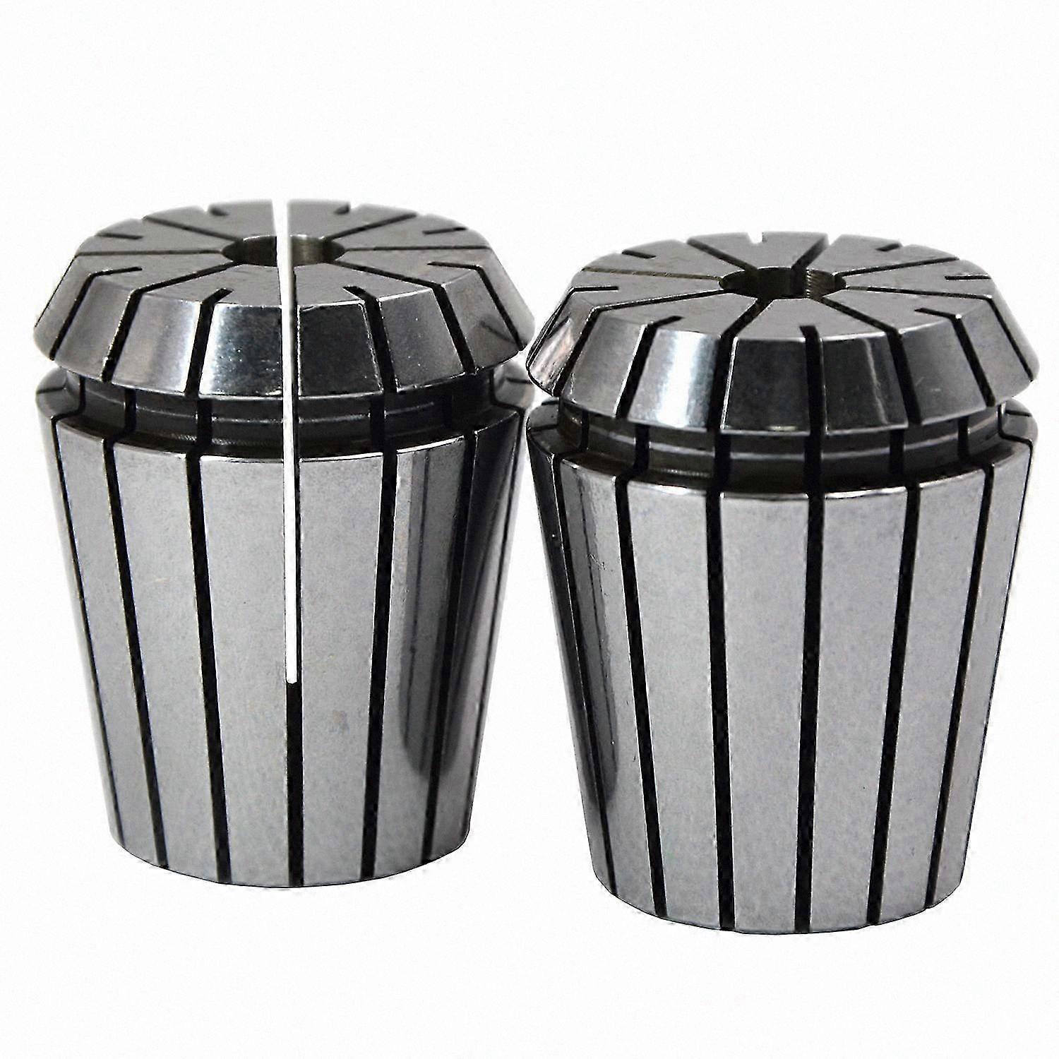 2-Piece Set ER32 CNC Collet Chuck Tool Holder for 12mm Shank Precision Machining