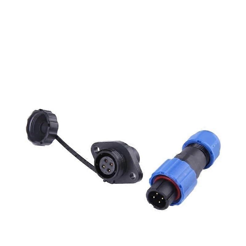 SP13 IP68 1/2/3/4/5/6/7/9-Pin Waterproof Cable Connectors And Socket SP13-4F