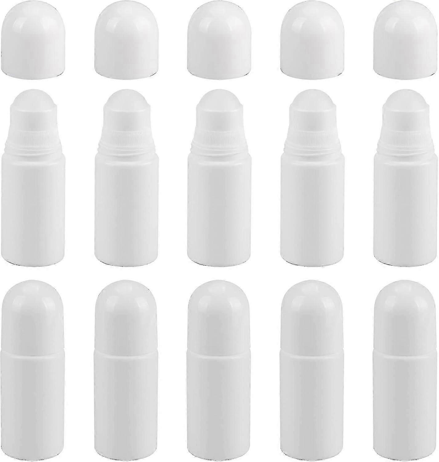 10Pcs Empty Roll On Bottles Deodorant Container