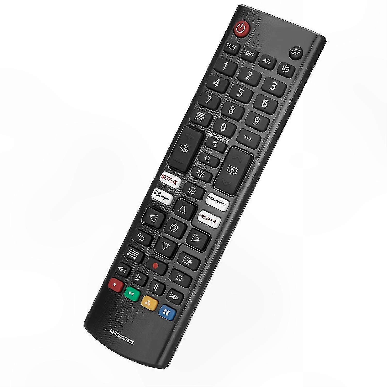 Universal Infrared Remote Control for TVs with Prime Video and Rakuten TV Support