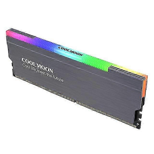 COOLMOON 1-3PCS CR-D134S ARGB RAM Heatsink Heat Spreader Cooler 5V ...