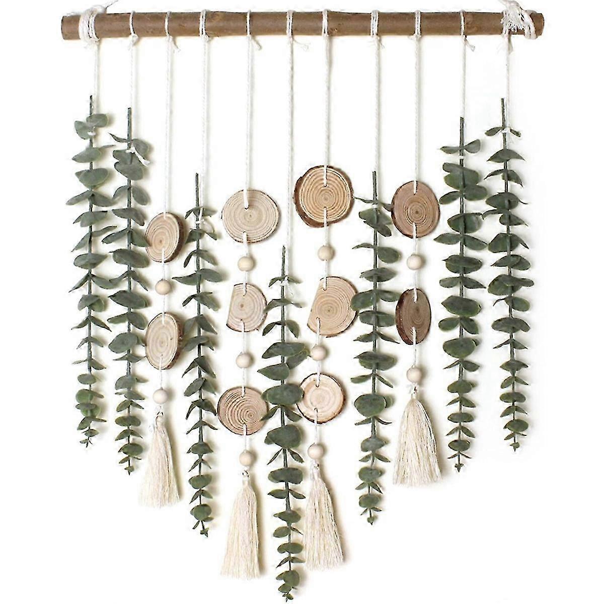 Wall Decor Artificial Eucalyptus Farmhouse Wall Hanging Greenery