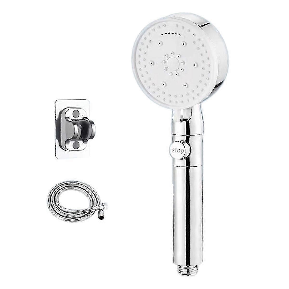 Shower Head with Handheld, High Pressure Showerhead with Long Hose,B