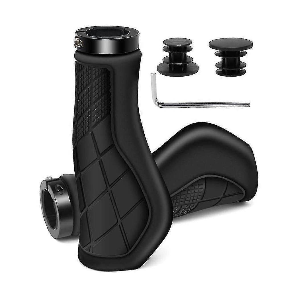 Bicycle Grips Ergonomic Grips Non- Rubber Handlebar Grips,bicycle H...