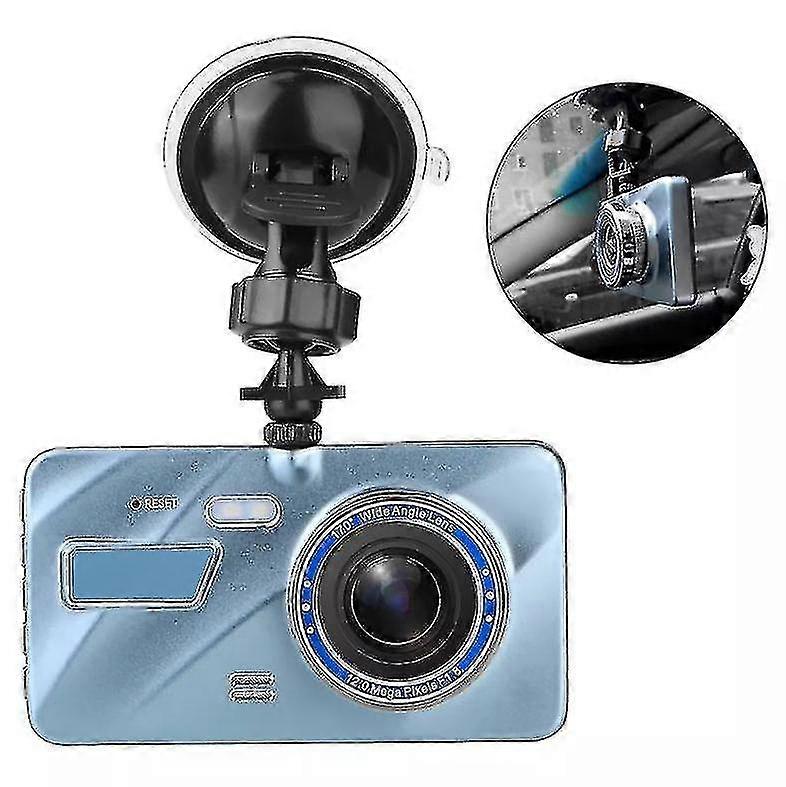 4.0inch 2.5d Dual Lens Night Vision Driving Recorder Loop Recording