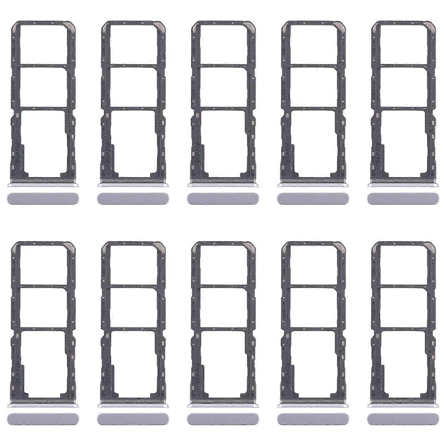 For Realme 11 5G 10pcs COMPATIBLE SIM + Micro SD card tray