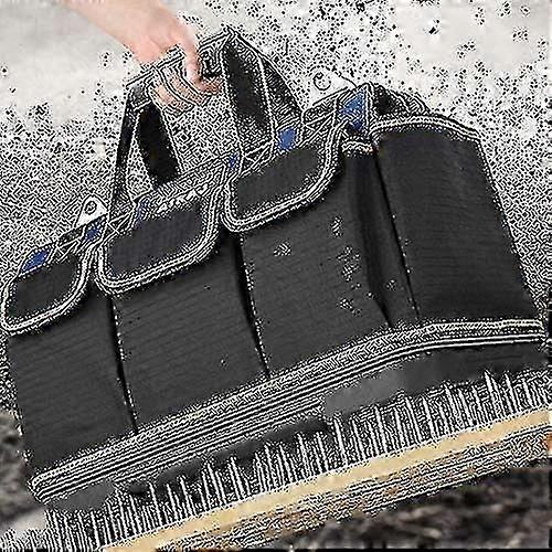 19-inch Tool Bag Waterproof Tool Bag With Adjustable Shoulder Strap And Molded Base