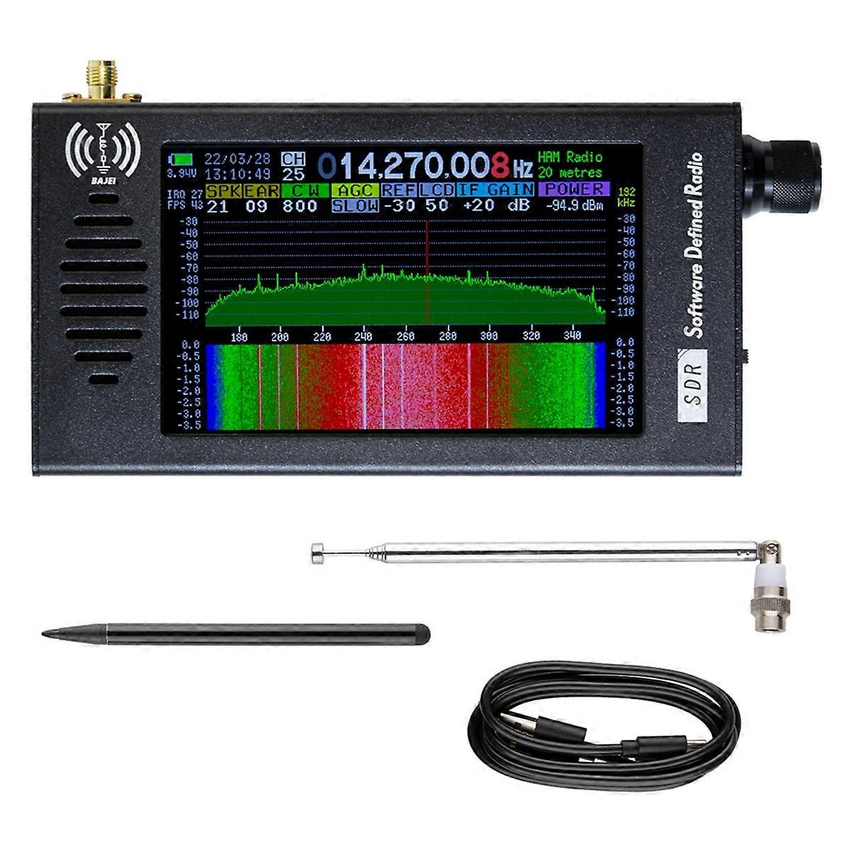 DeepSDR 101 SDR Radio Receiver Digital Demodulation FM/AM/LW/MW/SW/AIR-Band Receiver