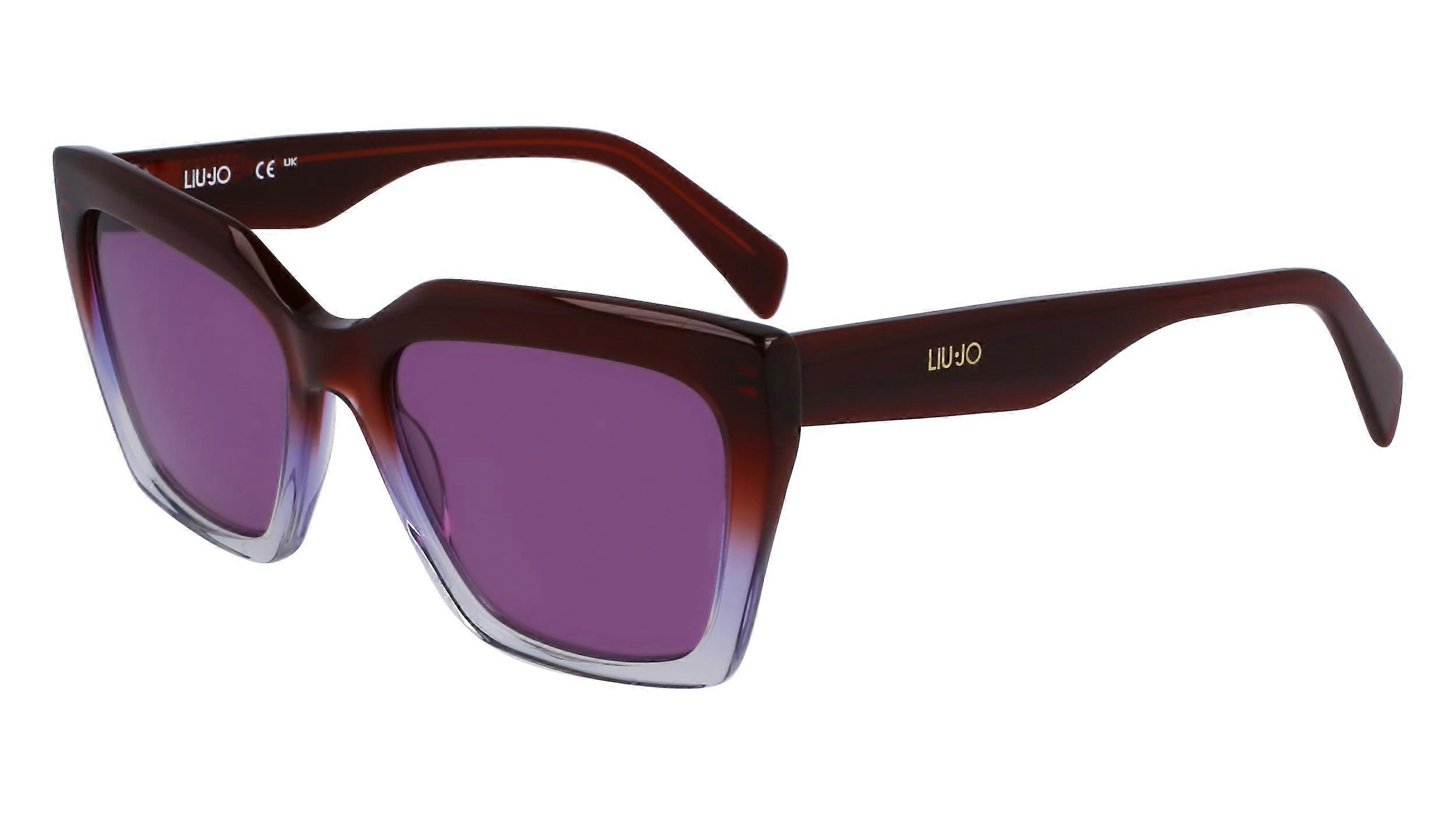 Sunglasses LIU JO LJ795S 208 GRADIENT MAHOGANY/VIOLET 54/18/140 FEMALE