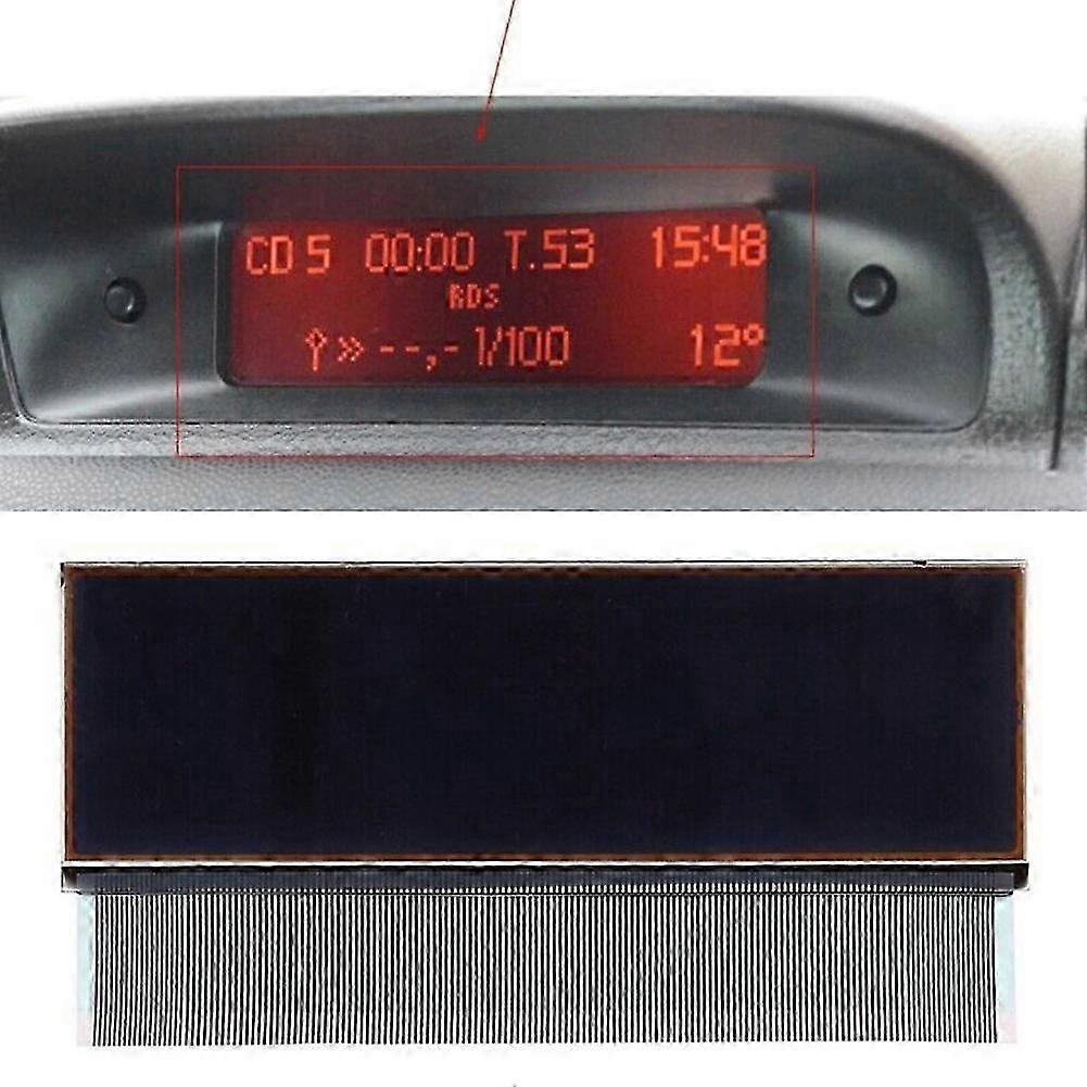 Remplacement de l’écran LCD de la radio de navigation pour peugeot 206 307 pour l’écran LCD C5 Accessoires de voiture Pièces de rechange