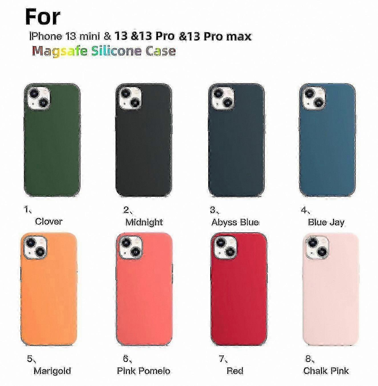 Soft Silicone Case with Magnetic Ring for  13 Series Protective Cover