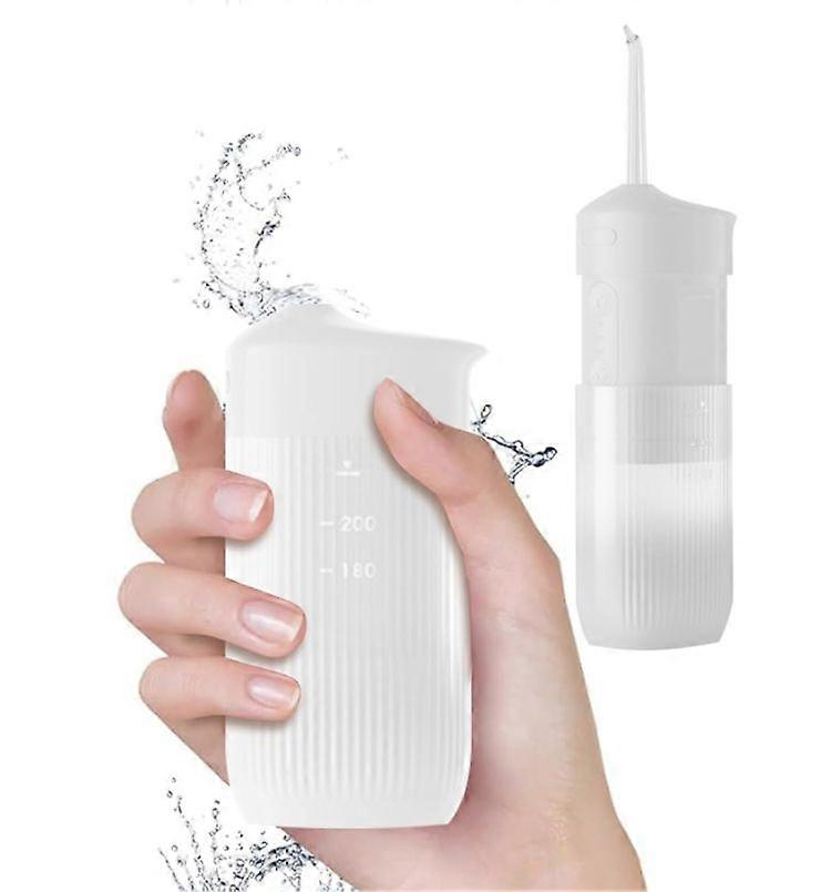 Portable Water Flosser for Teeth Travel Mini Small Water Flosser Compact Electric Oral Irrigator Dental Flossing for Teeth Cleaning Cordless Advanced