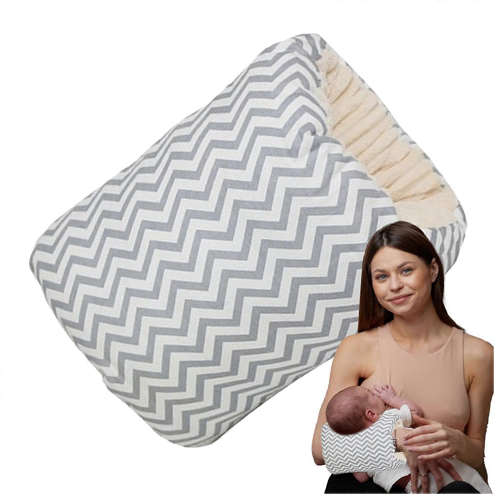 Cozy Cradle Pillow AntiSpitting Head Pillow For Bottle Feeding Soft Washable With Arm Travel Newborns