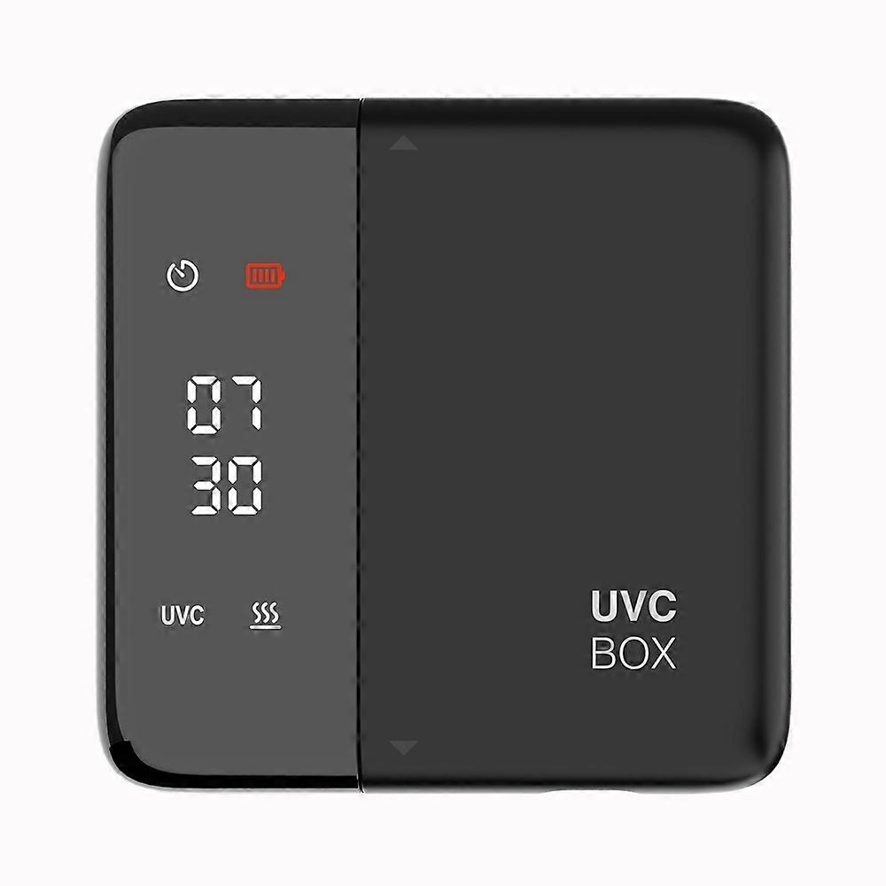 ES-X7 For Single Toothbrush UV Sanitizer Wall Mounted UVC Sterilization Drying Box with LED Display