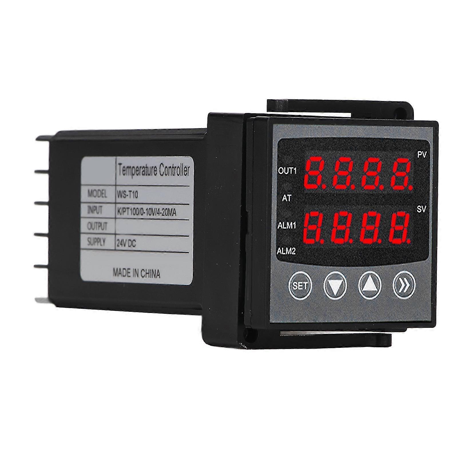 High Accuracy Dual Display PID Temperature Controller with 32 Segment Program Support - Intelligent Digital Thermostat for AC (Europe) 2025