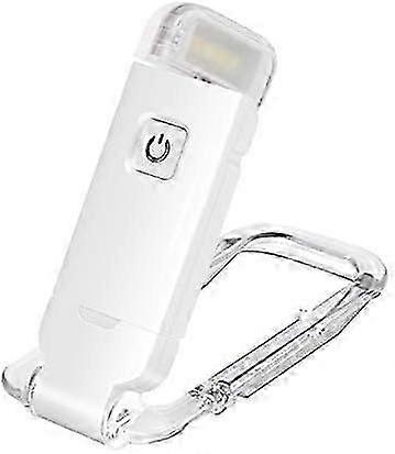 USB Rechargeable Book Light for Reading in Bed,Portable Clip-on LED Reading Light,Portable Reading Lamp for Bookworms, Travel