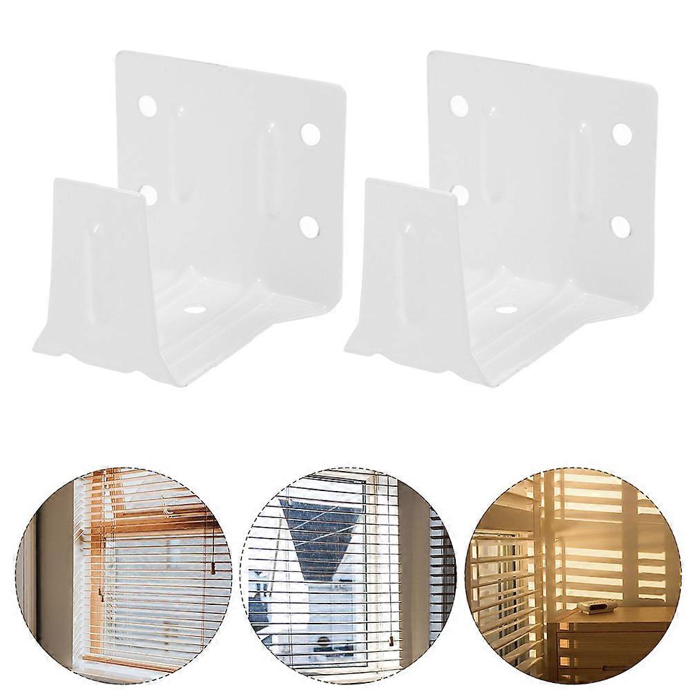 Window Blind Replacement Brackets Mini Metal Brackets for Vertical Blinds 16Pcs