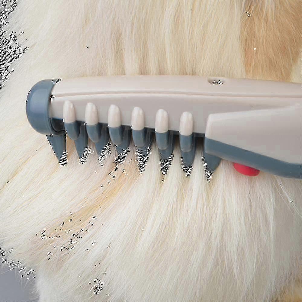 מסרק חשמלי לחיות מחמד טיפוח כלבים גוזם שיער חתולים קשרים הסרת מחצלות סבכים כלי אספקת טיפוח חתול מברשת עיסוי-yvan