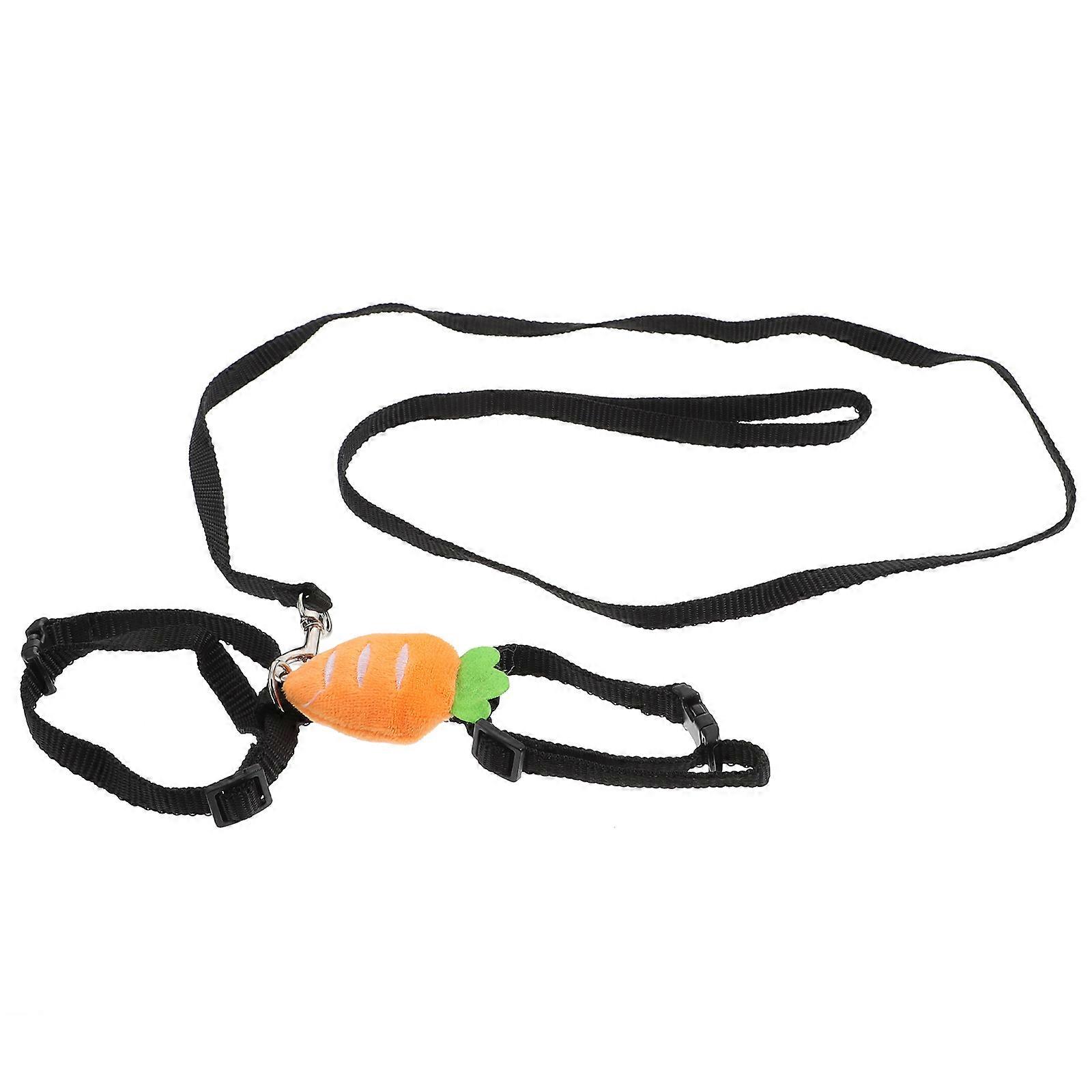 Rabbit Traction Rope Pet Leash for Walking Soft Breathable Fabric