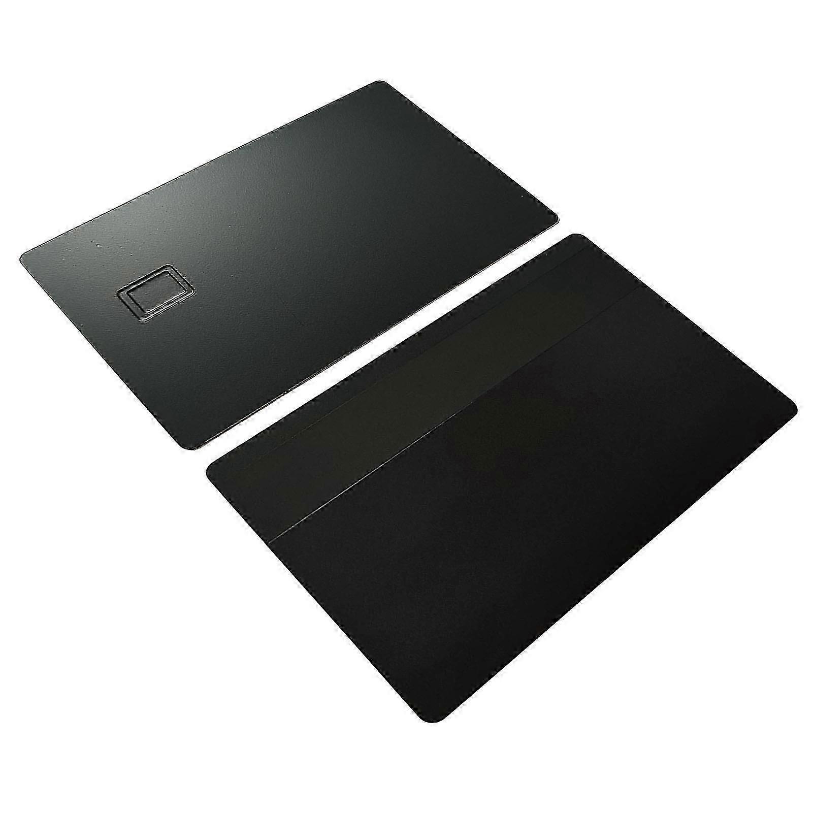 Blank brass metal credit card for personalization