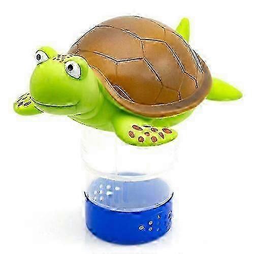 Floating Pool Chlorine Dispenser with Automatic Release for Easy Pool Maintenance