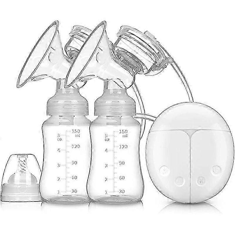 Double Electric Breast Pump, Portable Painless with Strong Suction