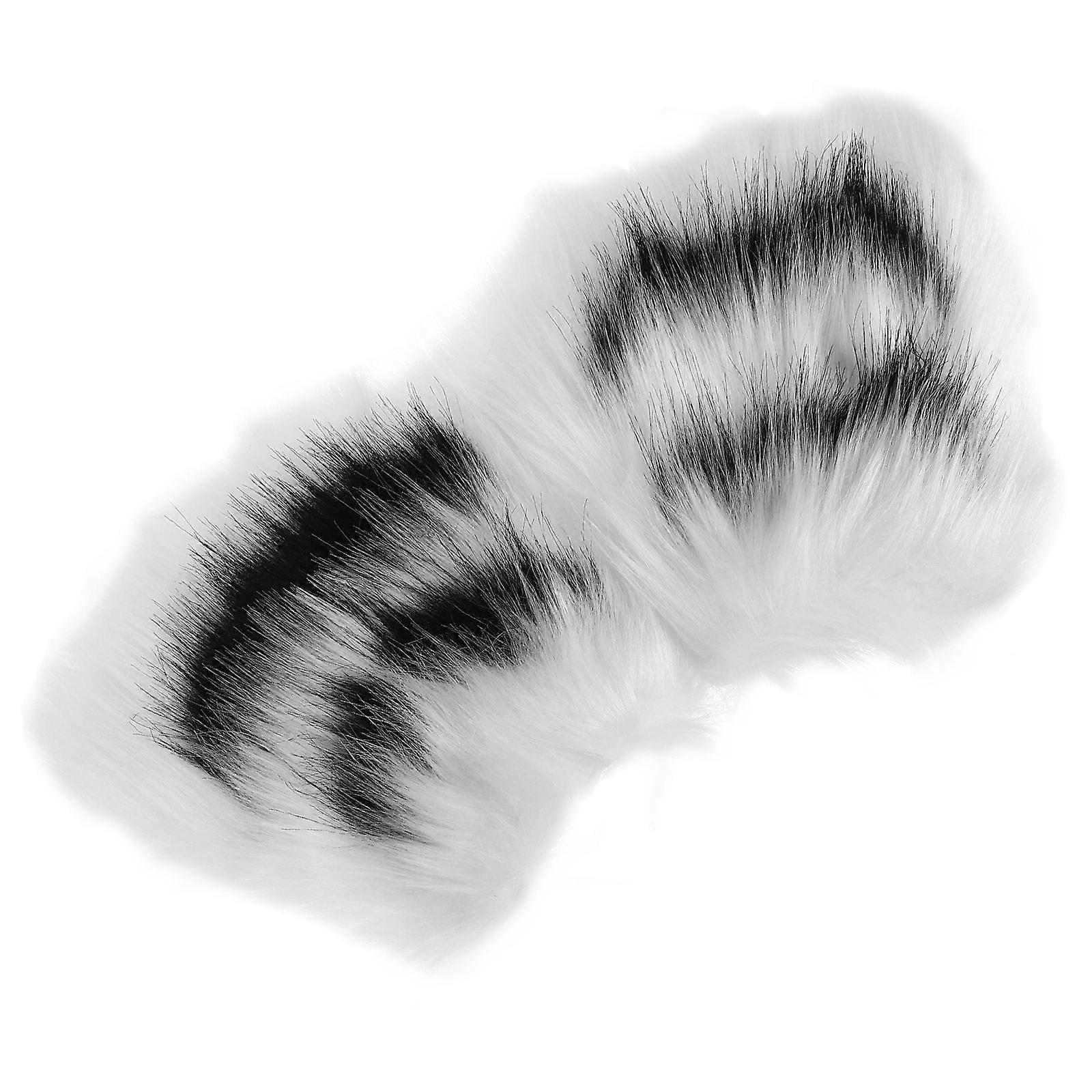 Plush Gloves Cat Paw Gloves for Stage Performance 5Pairs Soft Furry Mittens