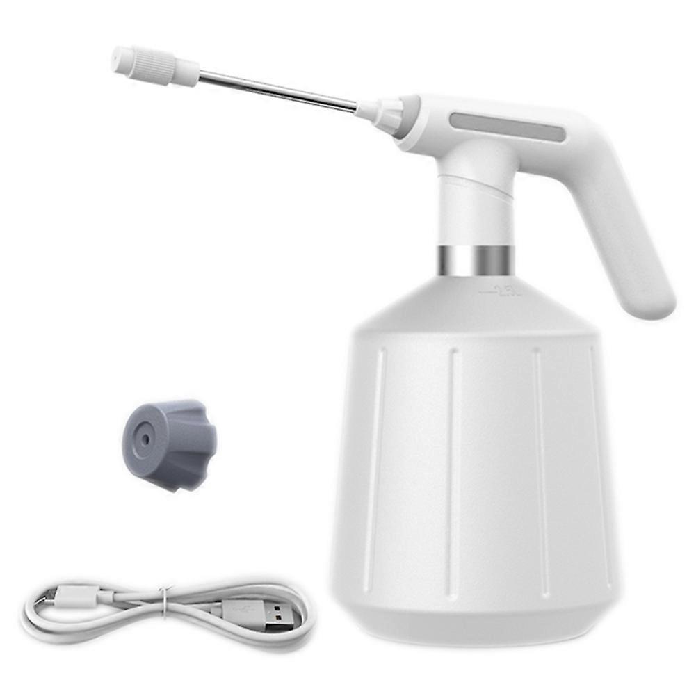 2.5L Electric Plant Bottle Automatic Watering Fogger-White