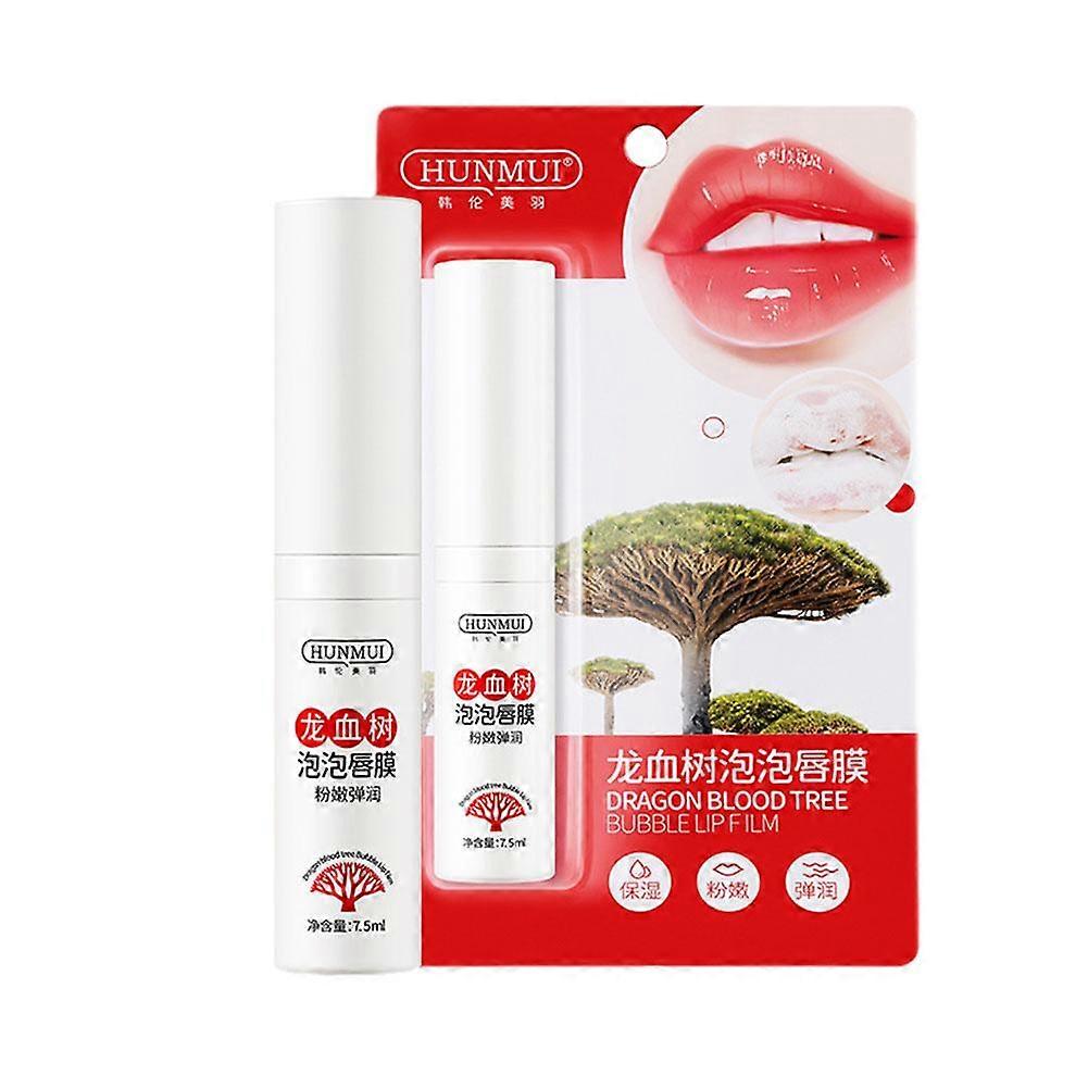 Dragon Blood Tree Bubble Lip Mask 7,5 ml Peeling do ust Zmiękcza Naprawia Zanika Linie Warg Głęboko nawilżająca pielęgnacja odżywcza