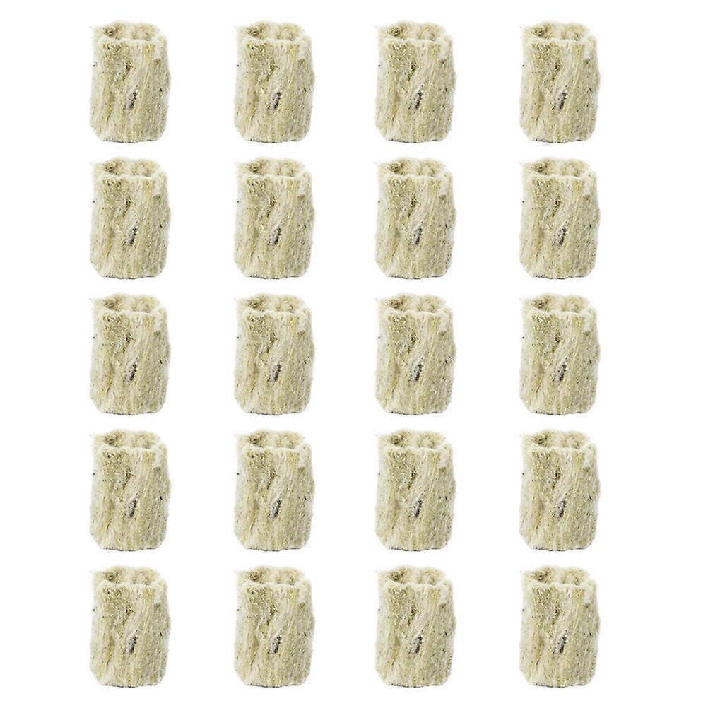Wool Starter Plugs Grow Blocks for Plant Use 80Pcs Soilless Culture Set