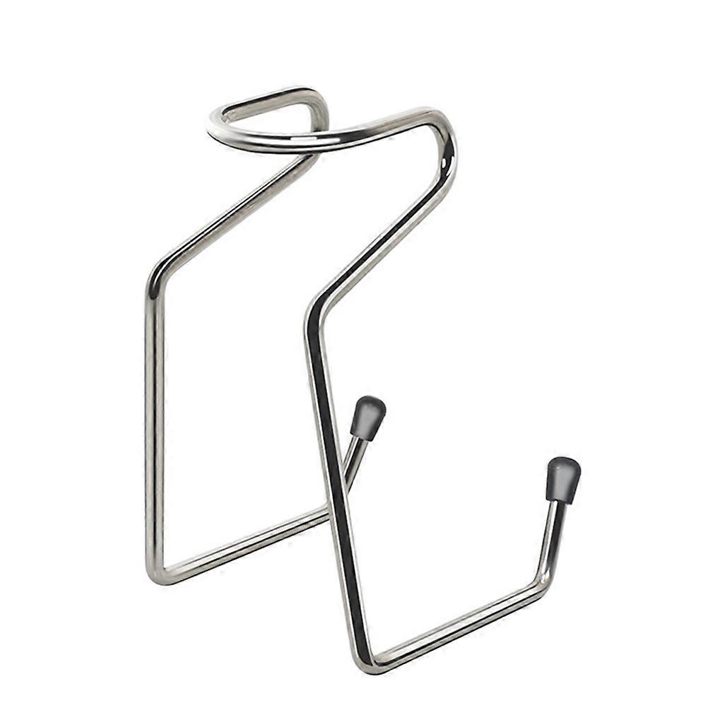 Practical Shaving Brush Storage Rack 3Pcs Fasten Drying Alloy Holder for Use in Bathroom and Wash Sink with Rectangular Shape