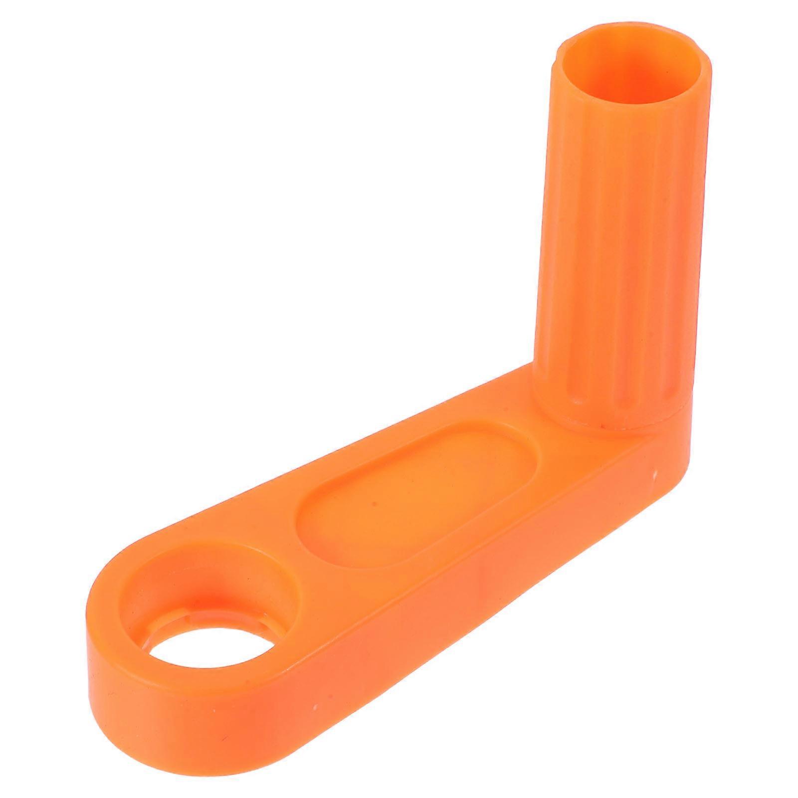 Hose Reel Handle Replacement for Hose Reel Winding Use 2Pcs Orange