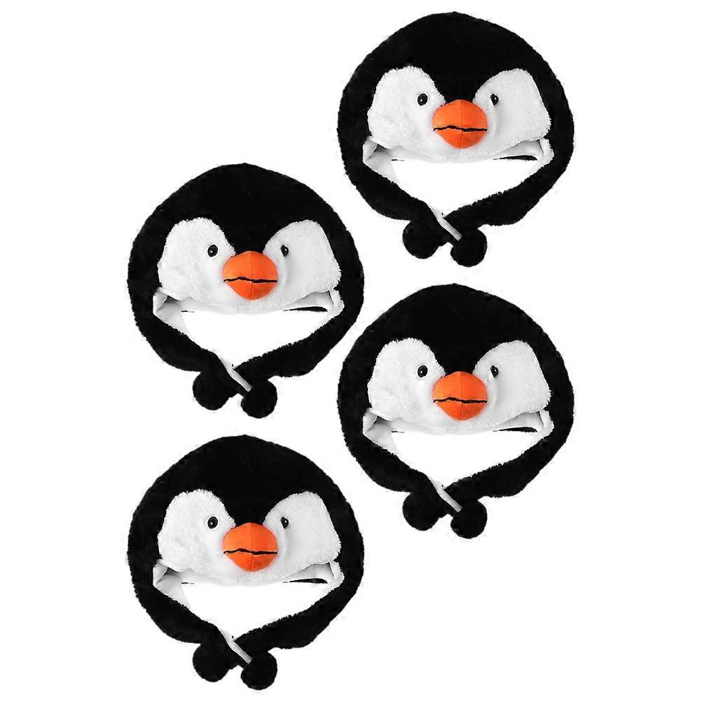 Penguin Hat Prop Cartoon Headdress for Performance 20Pcs Assorted Decor