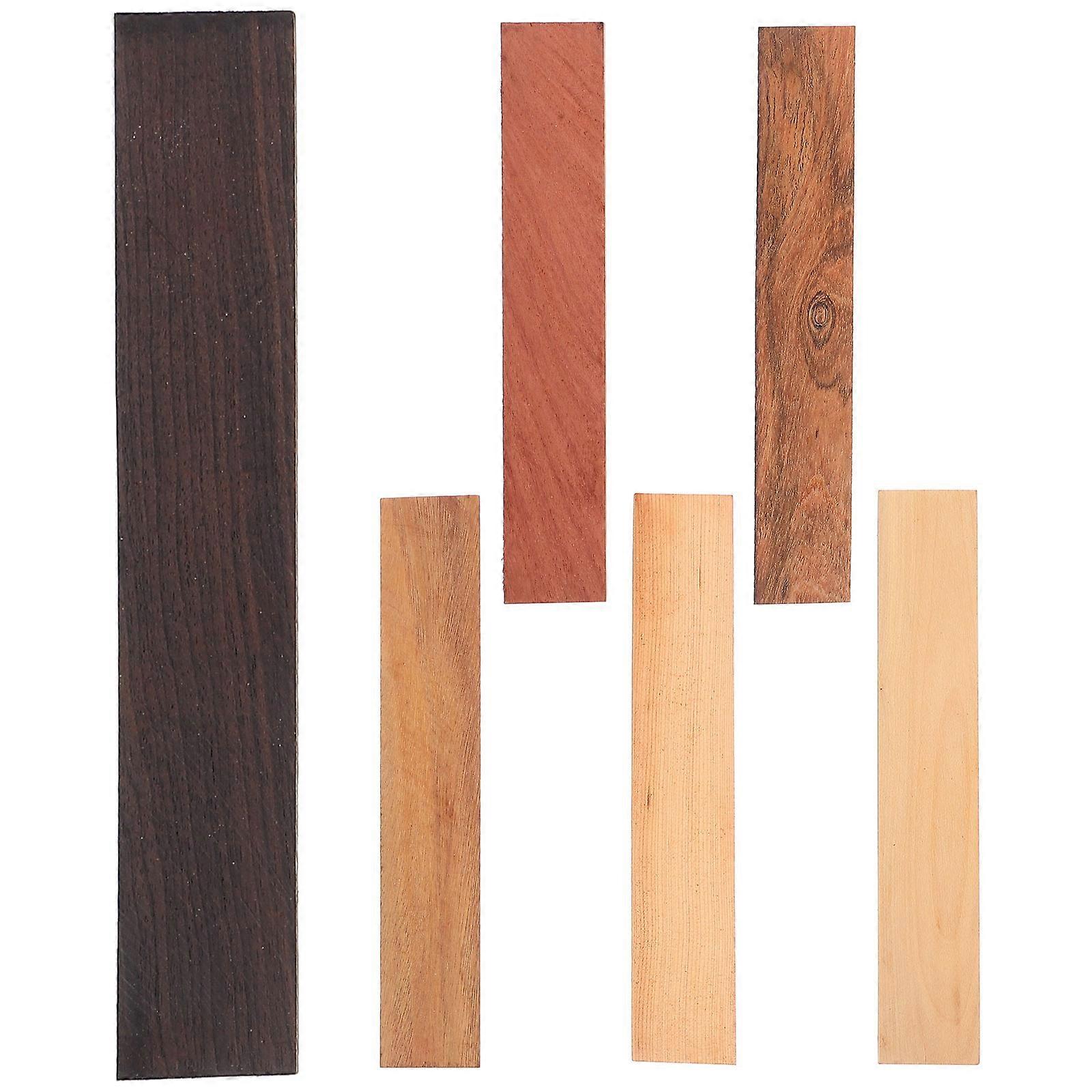 Textured Wooden Boards 18Pcs Assorted Color Planks For DIY Garden Bench Projects Creative Use