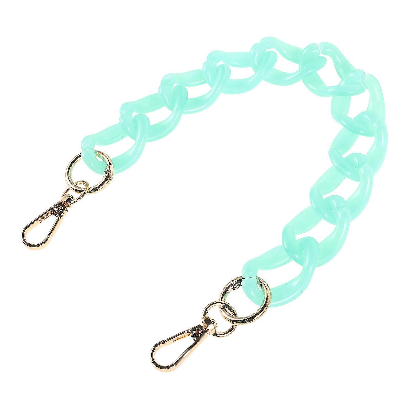 Purse Chain Short DIY Bag Chain for Handbag Replacement 2Pcs