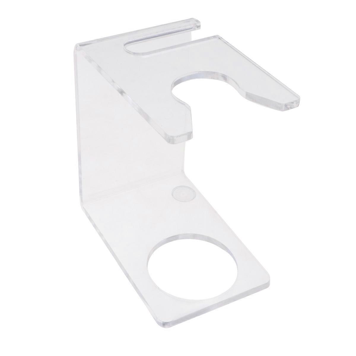 and Brush Holder Transparent for Hanging 2Pcs Men's Mustache Brushes