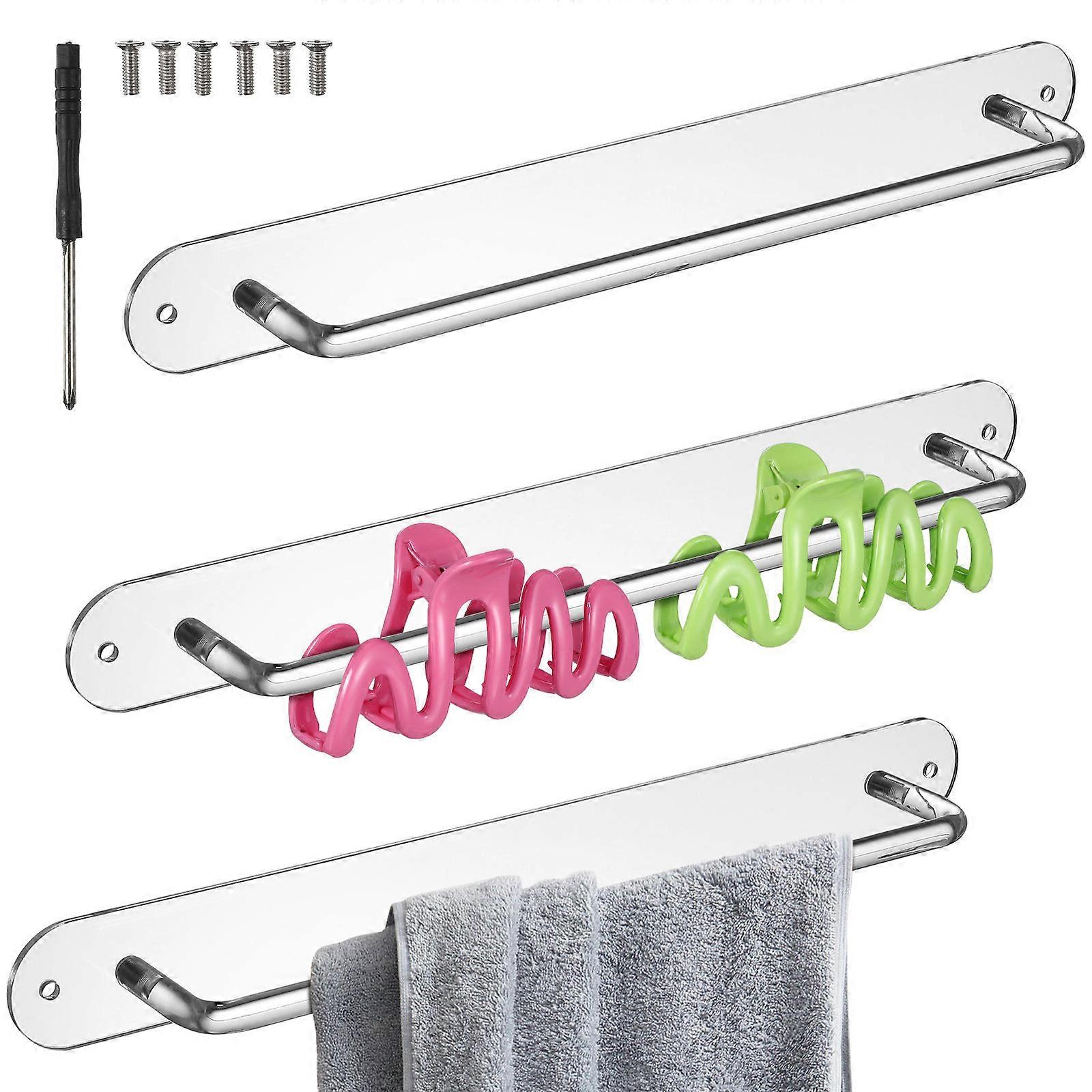 Claw Clip Holder Stand for Storage Use with 9Pcs Clear Acrylic Organizer