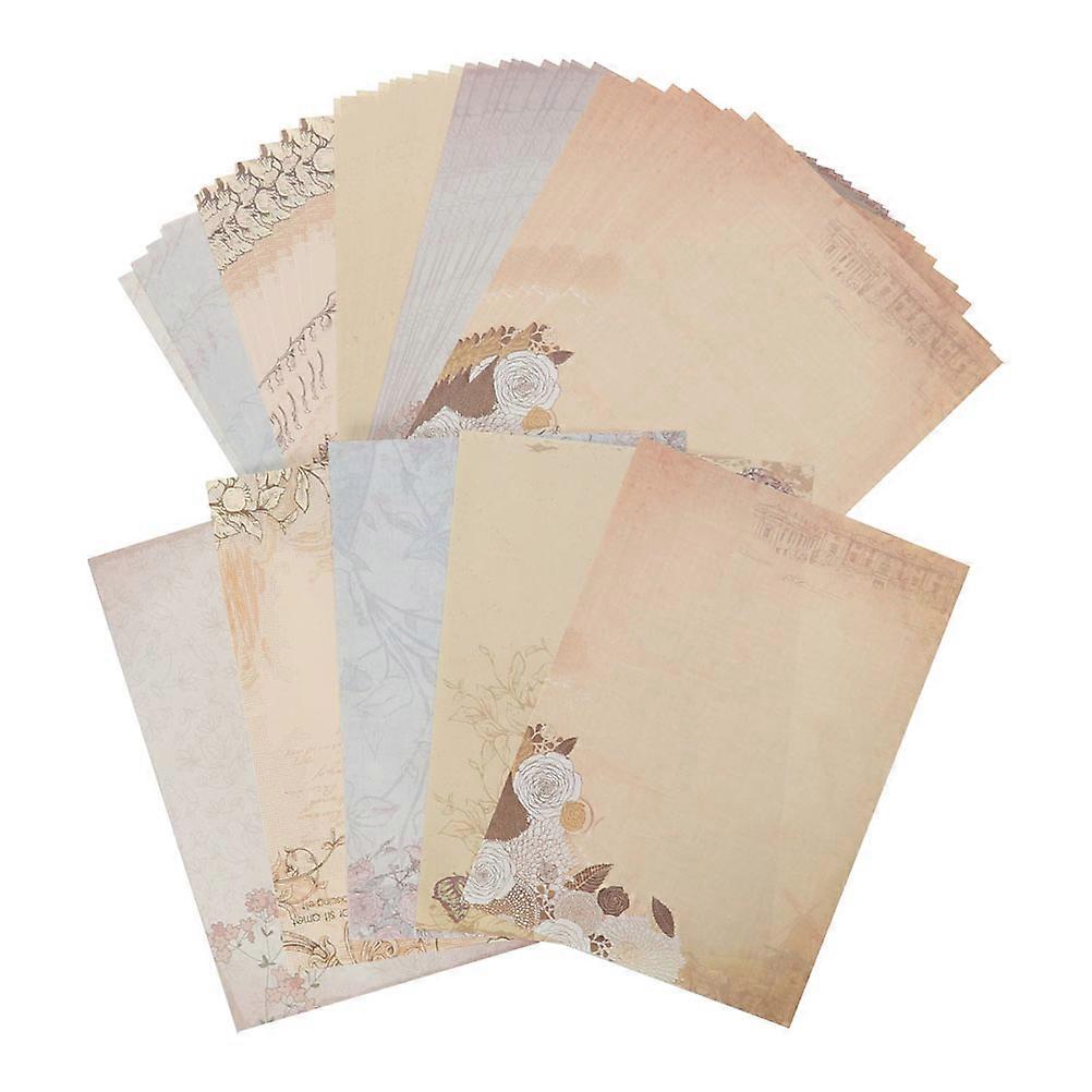 Letter Paper for Writing Use Classic Style 180Pcs Assorted Colors