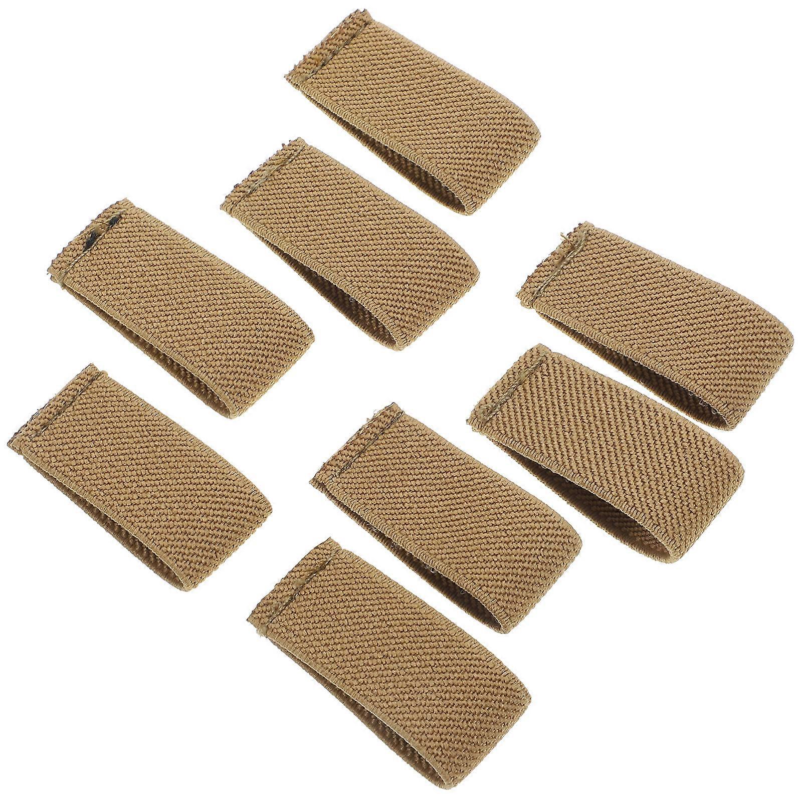 Elastic Backpack Strap Keepers Nylon Belt Retainers for Outdoor Use 40Pcs