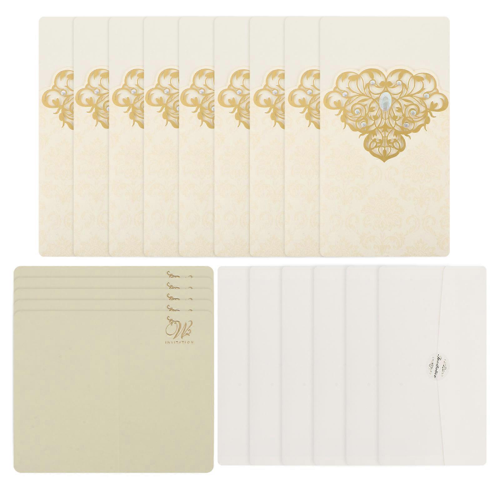 Wedding Invitation Cards for Wedding 20Pcs White Pack
