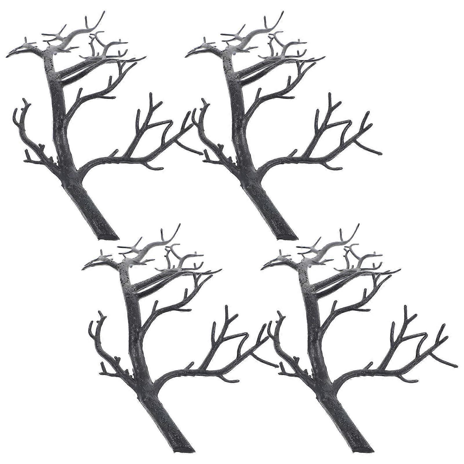 Artificial Antler Branches Decorative Accessories Home Decor PVC Simulation Model Branch Like Shape 4Pcs