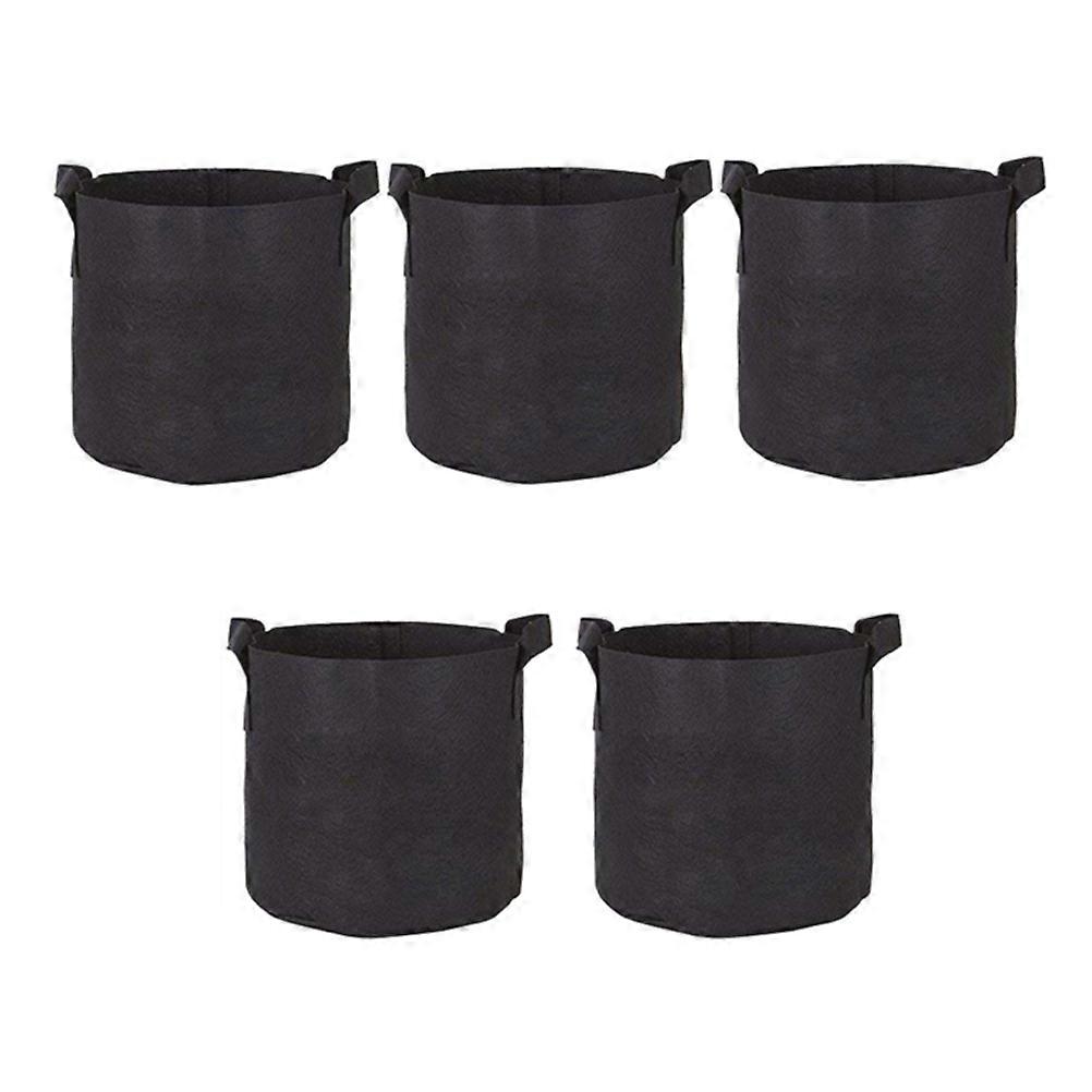 Planting Pouch Black with Air Permeability for Seedlings 10Pcs Pack