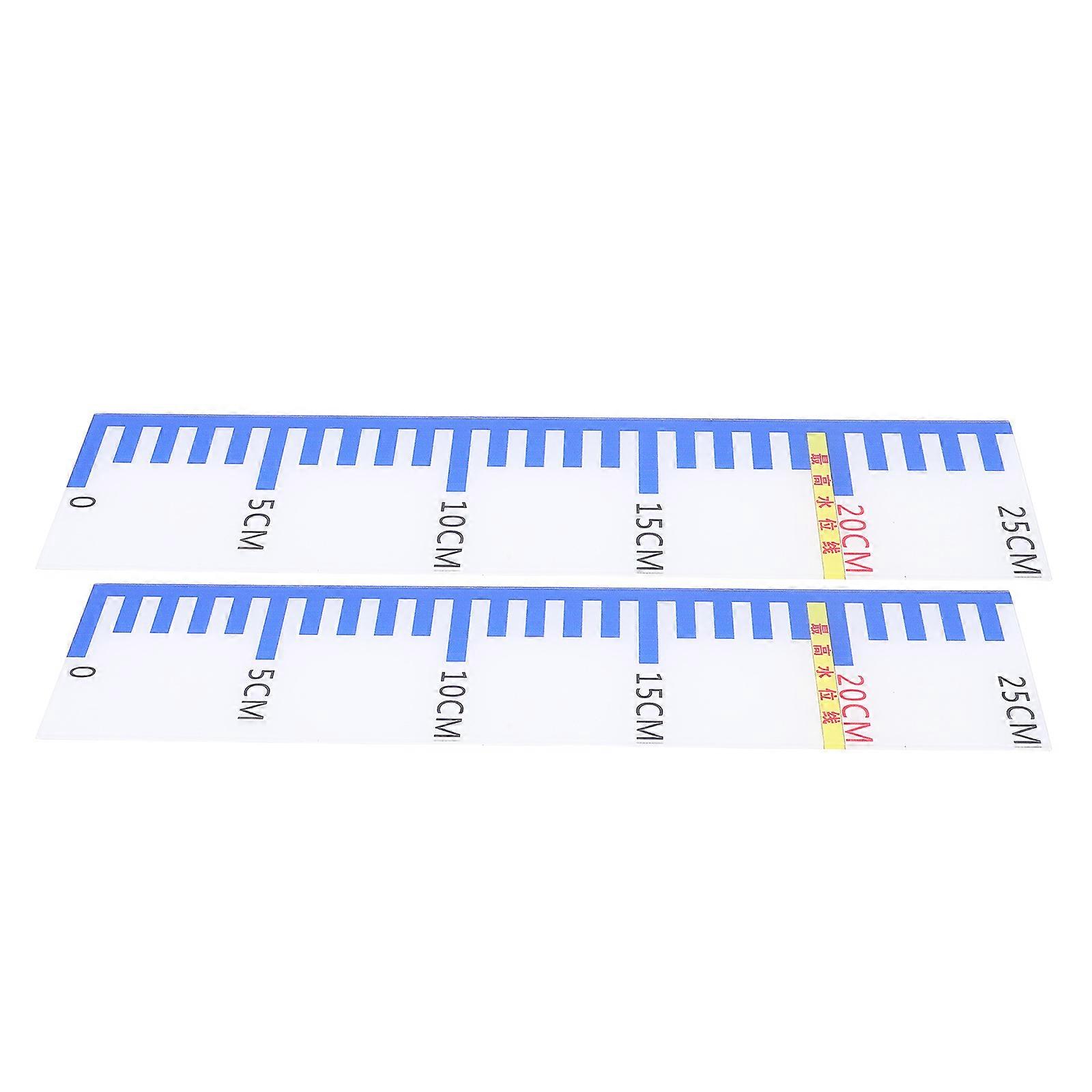 Transparent Water Tank Level Gauge Adhesive Replacement Tool 6Pcs