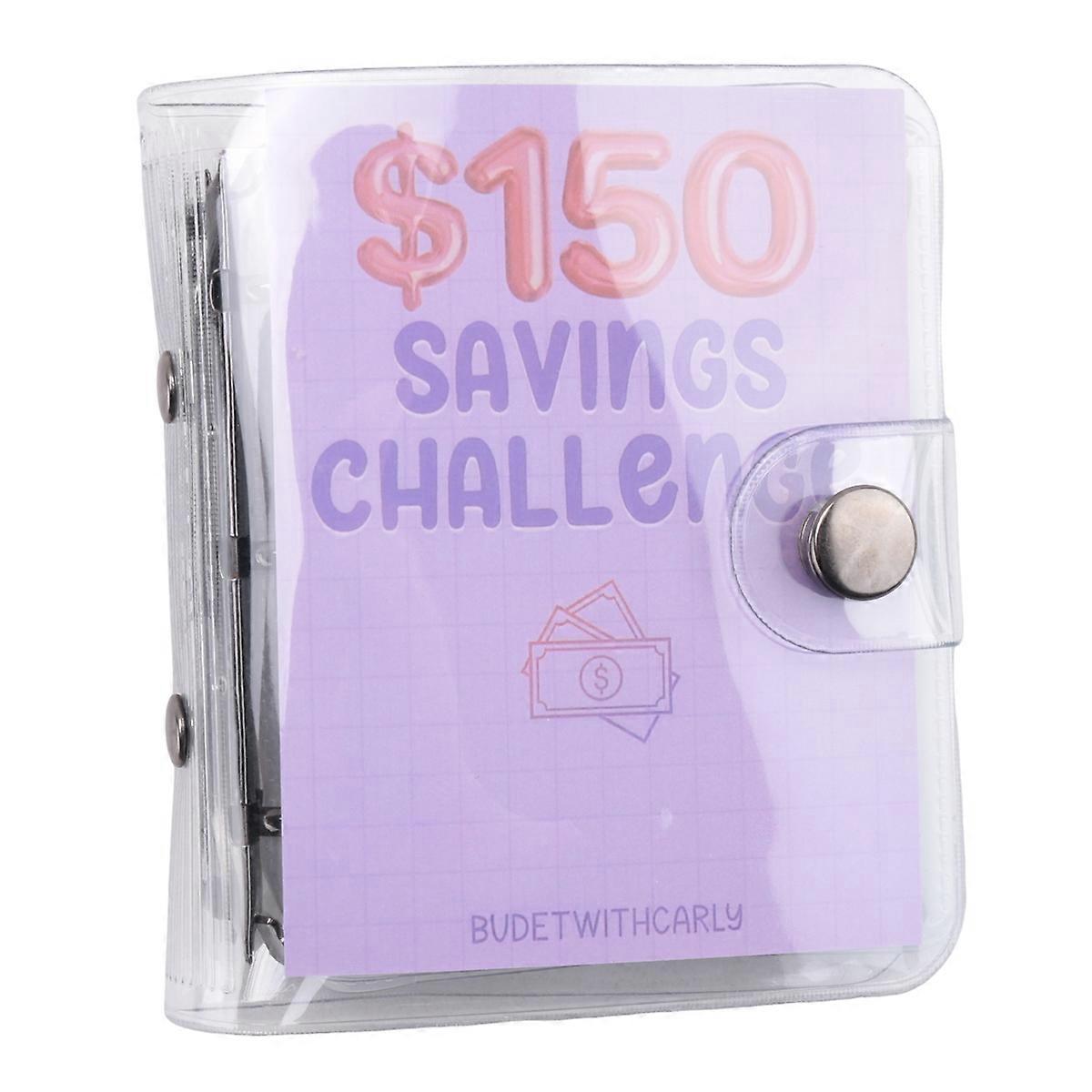 3Pcs Mini Binder Savings Challenge Budget Binder