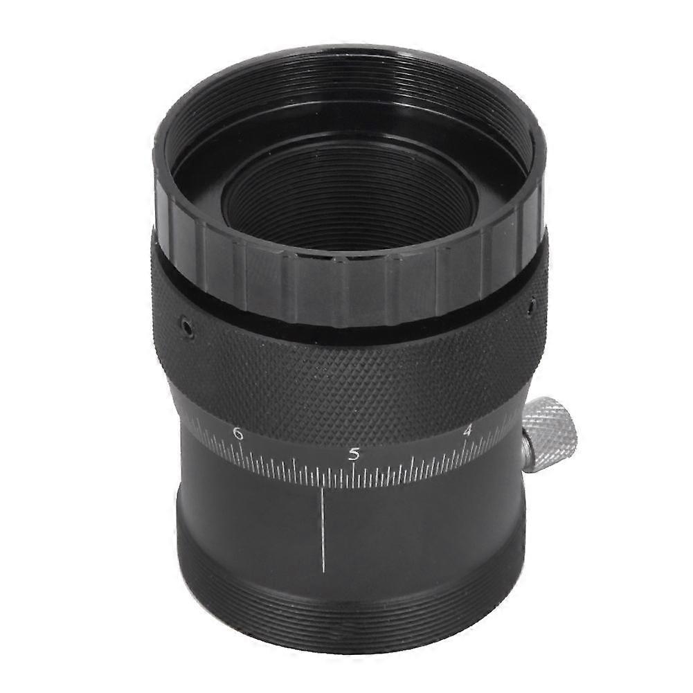 アルミニウム合金1.25インチインナーTインターフェースダブルヘリカルフォーカサー天体望遠鏡用高精度10mmフォーカシングストローク