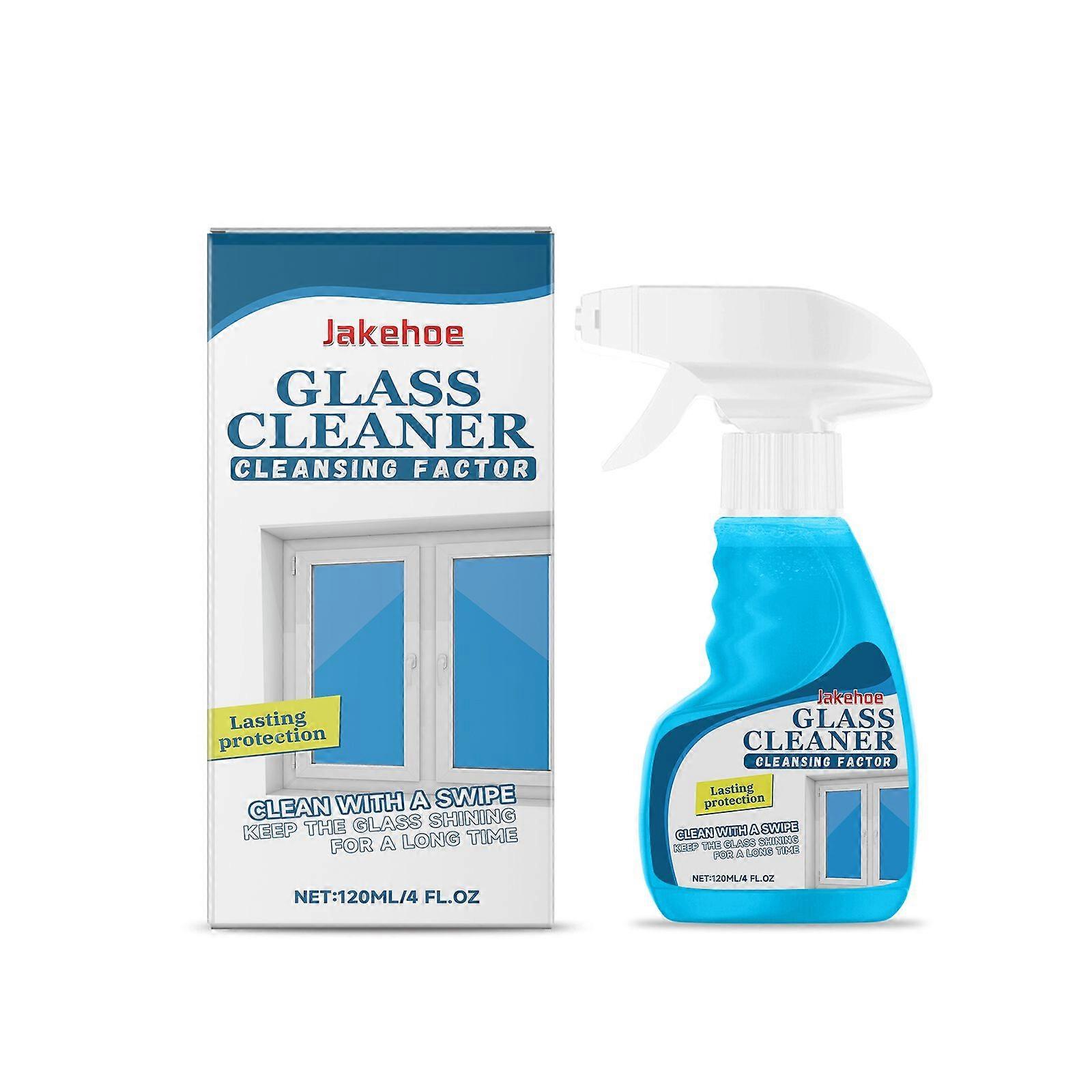 Jakehoe Glass Cleaner Spray: Degrease, Dust Removal, and Decontaminate